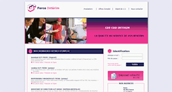 Desktop Screenshot of force-interim.com
